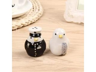 6Sets x 2Pcs Salt Pepper Shakers Bride & Bridegroom Wedding (image for) 6Sets x 2Pcs Salt Pepper Shakers Bride & Bridegroom Wedding