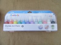 12Pcs Marble Art Paint Kid's Art Crafts Art Supplies 35ml 12Pcs Marble Art Paint Kid's Art Crafts Art Supplies 35ml