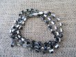 50Strand Black Rhinestone Chain Trimming Sparkly Sewing Craft DI