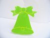 1Pc Green Bell Earring Ear Stud Display Stand Holds 6prs