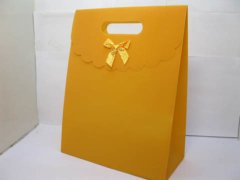 (image for) 12 New Orange Gift Bag for Wedding 31.5x24.5cm