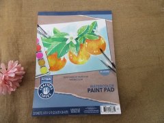 (image for) 1Pc 20 Sheets Heavy Weight Paper Watercolor Paint Pad
