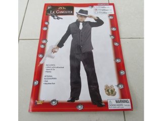 1Set Party Shirt Pants Set Suit with Attached Vest & Tie