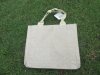 6Pcs Plain DIY Horizontal Burlap Bag Reussable Tote Bag