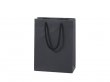 10Pcs Thick Black Kraft Paper Gift Carry Shopping Bag 19.2x16x8