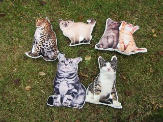 1Pc Adorable Animal Shaped Pillow Stuffed Plush Cushion (image for) 1Pc Adorable Animal Shaped Pillow Stuffed Plush Cushion