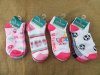 4Pack x 3Pair Girls Cotton Low Cut Ankle Socks 5-9 Size