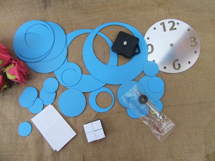 1Set Quiet Walk Clock Movement Kit w/Hand DIY Wall Clock - Click Image to Close
