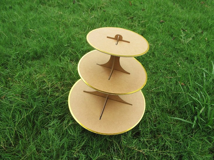 1Set x 3 Tiered Round Cupcake Stand Wedding Party Display - Click Image to Close