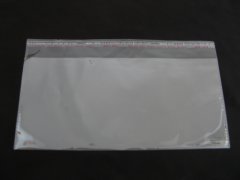 (image for) 500 Clear Self Adhesive Seal Plastic Bag 28X16cm