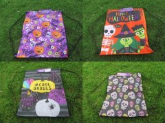 (image for) 12Pcs Drawstring Backpack Reusable Grocery Shopping Bag