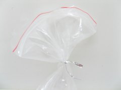 (image for) 5000 Silver Twist & Curling Ties 8cm- Packaging Supplies
