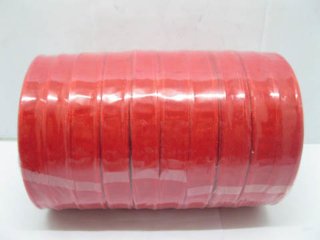 10Rolls X 50Yards Red Organza Ribbon 12mm