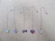 (image for) 12X Metal Chain Necklace with Assorted Enamel Pendants