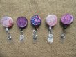 5Pcs Flower Card Sleeve Easy Pull Buckle Expansion Buckle