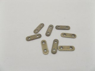 1000 Bronze Spacer Bars 2 Hole 11mm Connector Finding