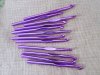 12Pcs Purple Aluminum Crochet Hook Knitting Needle Craft Tools 1