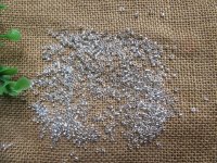 450g Silver Tube Glass Bugle Seed Beads 2mm 450g Silver Tube Glass Bugle Seed Beads 2mm