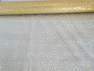 4x1Roll Organza Ribbon 49cm Wide for Craft ac-ft413
