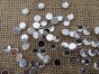 (image for) 500 Silver Flat Back Diamonds Rhinestones 10mm
