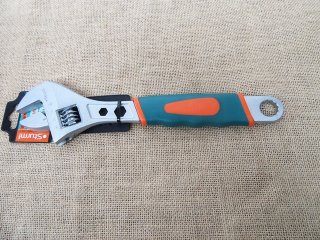 1X Heavy Duty Adjustable Wrench Fitting Tools Spanner 300mm