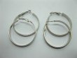 60 Pairs Assorted Metal Hoop Earring-2 Designs (image for) 60 Pairs Assorted Metal Hoop Earring-2 Designs