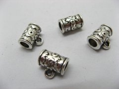 (image for) 20pcs Tibetan Silver Barrel Bail Beads European Design