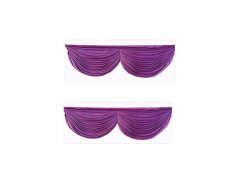 1Pc Purple 3M Swag Drape Stage Wedding Background 1Pc Purple 3M Swag Drape Stage Wedding Background