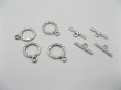 (image for) 200 Sets Metal Toggle Clasps 12mm Finding ac-c87