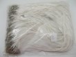 100 White Multi-string Waxen & Ribbon For Necklace