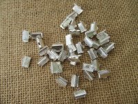 12Packs X 40Pcs Silver Snap Hook Closing for Ribbons