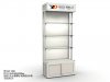 1X Glass Display Showcase Cabinet 84x40x200cm 1X Glass Display Showcase Cabinet 84x40x200cm