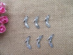 (image for) 100Pcs New High Heeled Shoe Beads Charms Pendants Jewellery
