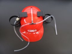 (image for) 1X Lazy Hands-free Drink Beer Soda Guzzler Helmet & Drinking Hat