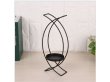 1Pc Creative Desktop Black Double Arch Tealight Candle Holder (image for) 1Pc Creative Desktop Black Double Arch Tealight Candle Holder