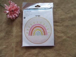 (image for) 1Set Cute New Embroidery Kit Transfers for Stitching