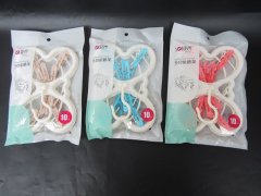 1X Meduim Butterfly Multifunction Hanger Clothes Hanger with 10 1X Meduim Butterfly Multifunction Hanger Clothes Hanger with 10