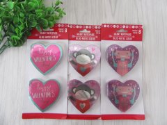 24Sheet X 8pcs Heart Shape Novelty Notepads Memo Pad Assorted 24Sheet X 8pcs Heart Shape Novelty Notepads Memo Pad Assorted