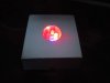 12Pcs 4LEDS Light Flashing Crystal Figurine Display Stand Base H