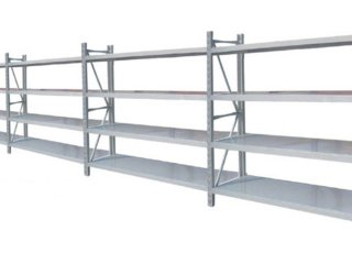 1X Long Span Shelving for Warehouse 200X50X150CM 4 Bay System