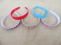 (image for) 1Pc Plain or Printed Headbands Hair Clips Hair Hoop with Teeth