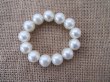 12Pcs Elastic Simulate Pearl Beads Beaded Bracelets 7cm Dia. (image for) 12Pcs Elastic Simulate Pearl Beads Beaded Bracelets 7cm Dia.