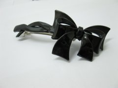 (image for) 1Pc Black Hair Clips Barrettes 12cm New