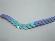 (image for) 5Sheets X 10Yards Purple Strip Sequin Trim for Craft