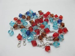 (image for) 1000 Bicone Beads Pendants Jewelery Finding Mixed Colour