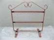 (image for) 1Pc Copper 2-Tiers or 1-Tier Jewelry Earring Display Racks Holde