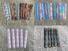 48Pcs Various Reflective Magic Ruler Slap Band Kid Snap Bracelet