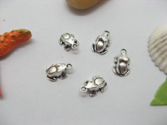 (image for) 100 Metal Frog Pendants Charms Jewelry Finding