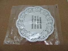(image for) 1 Box of 2000pcs Useful White Paper Doilies 132mm