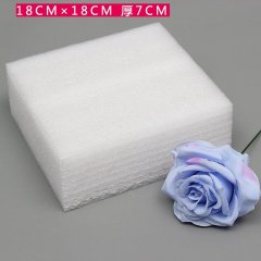 (image for) 4x1Pc Square Dried Artificial Floral Arrangement Foam Block Base Board 18x18x7cm